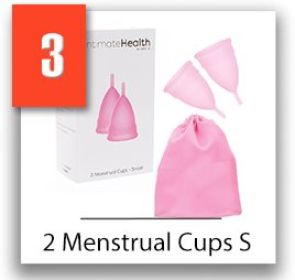 2 mensštruačné kalíčky S