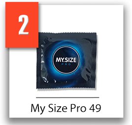 My size pro extra malé kondómy 49mm