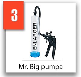 penisová pumpa Mr. Big