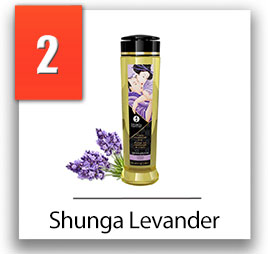 Shunga Levander masážny olej
