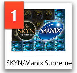 Skyn / manix bezlatexové kondómy
