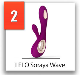 LELO Soraya Wave dvojitý pohyblivý vibrátor