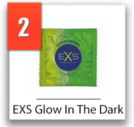 EXS Glow in the Dark svietiace kondómy