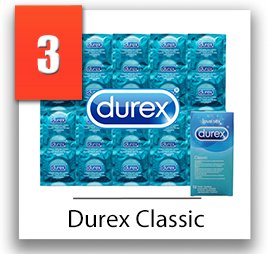 Durex Classic kondómy