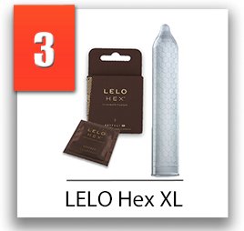 LELO Hex respect XL kondómy