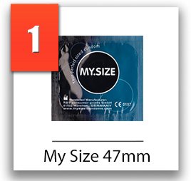 My size extra male kondómy 47mm